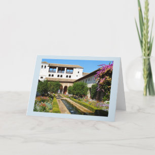 Garten in Alhambra Karte