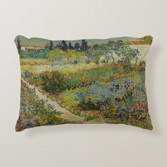Garten in Arles - Vincent Van Gogh Dekokissen (Vorderseite)