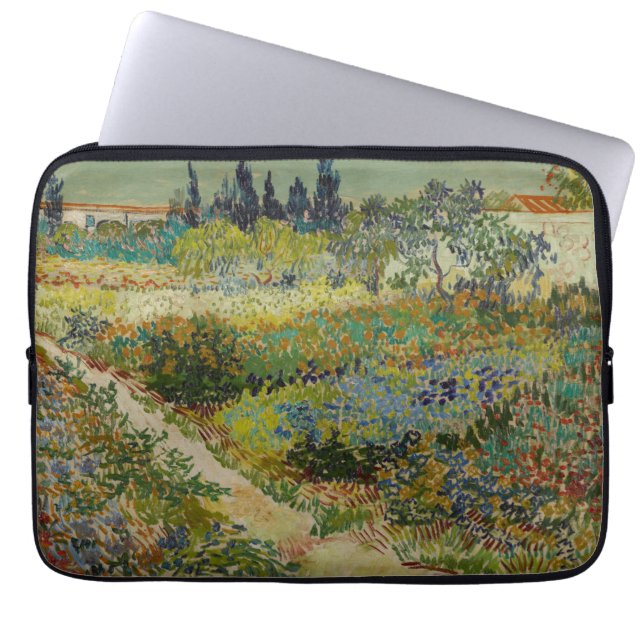Garten in Arles - Vincent Van Gogh Laptopschutzhülle (Vorderseite)