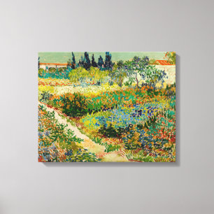 Garten in Arles Vincent van Gogh Leinwanddruck