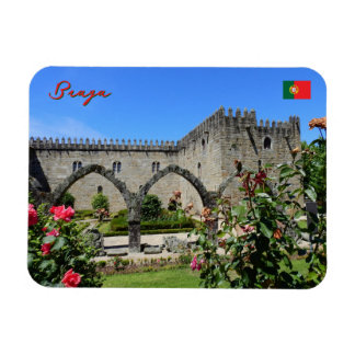 Garten in Braga, Portugal Magnet