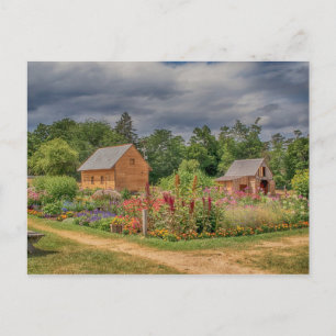 Garten in den Adirondacks Postkarte