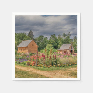 Garten in den Adirondacks Serviette