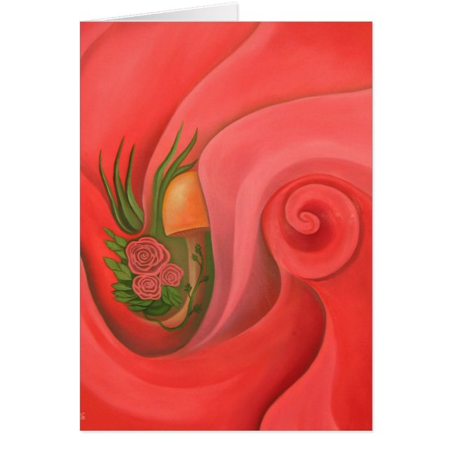 Garten in der Rosen-Karte (Vorne)