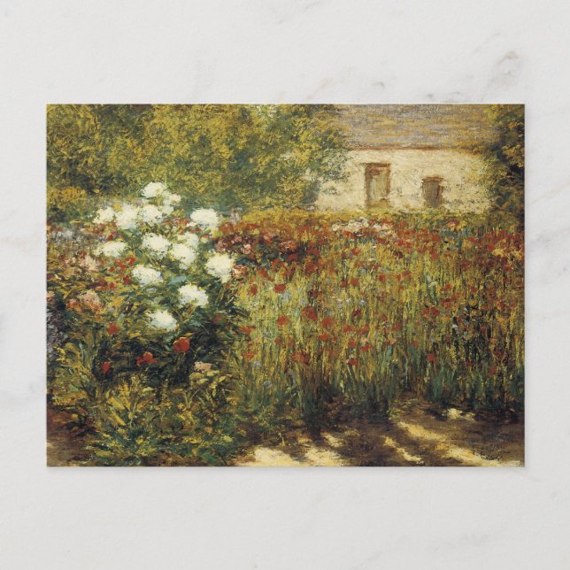Garten in Giverny Postkarte (Vorderseite)
