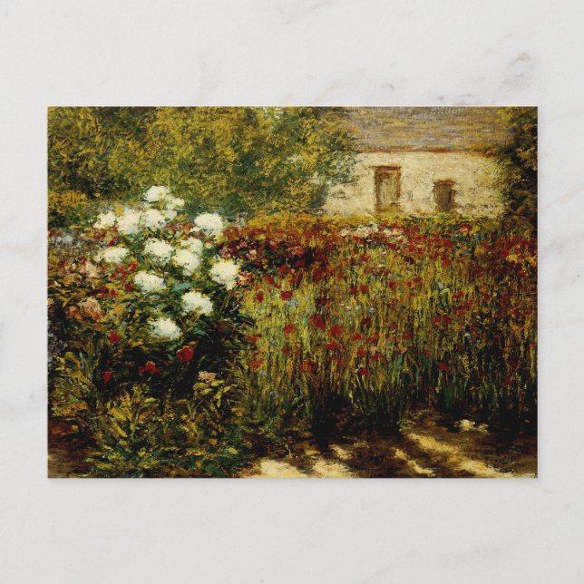Garten in Giverny Postkarte (Vorderseite)