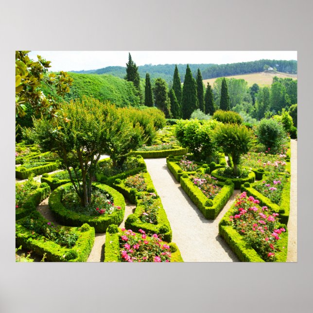 Garten in Portugal Poster (Vorne)