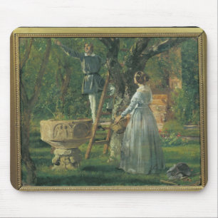 Garten in Ringsted mit alten Baptismal Mousepad