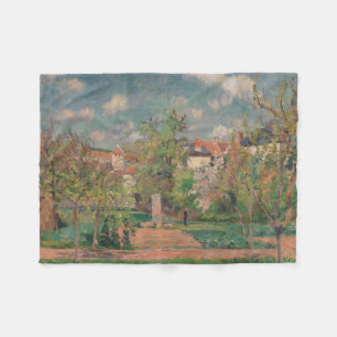 Garten in vollem Sonnenlicht, Camille PIssarro, 18 Fleecedecke
