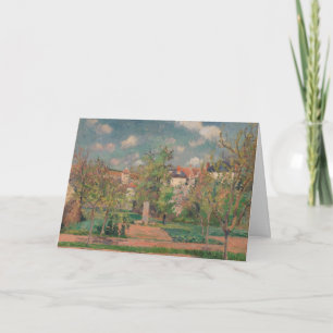 Garten in vollem Sonnenlicht, Camille PIssarro, 18 Karte