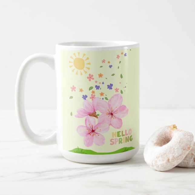 Garten Kaffeetasse (Mit Donut)