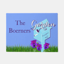 Garten "Liebe wächst hier!" Birdhouse-Stiefmütterc