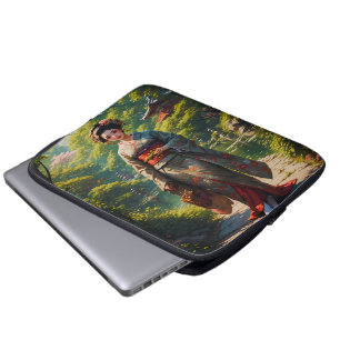 Garten-Maiden Laptopschutzhülle