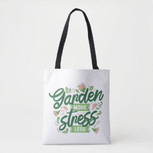 Garten mehr Stress weniger Tasche