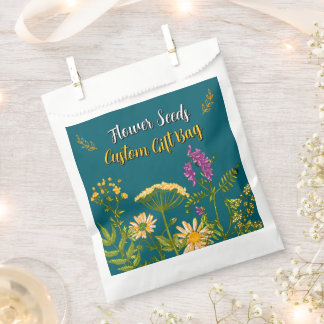 Garten-Mischung Geschenktüte Blumensamen Gefallen Geschenktütchen