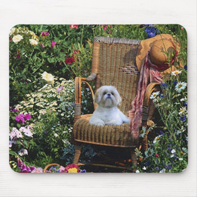 Garten Mousepad Shih Tzu (Vorne)