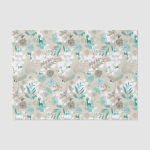 Garten-Muster Seidenpapier