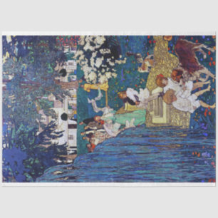 Garten Party mit Hund & Katze, Jessie Willcox Smit Seidenpapier
