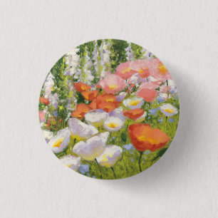 Garten-Pastelle Button