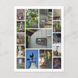 Garten Postkarte
