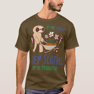 Garten Sloth Florist Botany Locarno T-Shirt