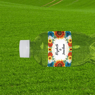 Garten-Sommer-Blumen-Geometrie