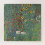 Garten Sonnenblumen von Gustav Klimt Malerei<br><div class="desc">Kaiserlicher österreichischer Maler Gustav Klimts Meisterwerk: Bauerngarten mit Sonnenblumen</div>