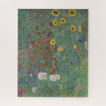 Garten Sonnenblumen von Gustav Klimt Malerei<br><div class="desc">Kaiserlicher österreichischer Maler Gustav Klimts Meisterwerk: Garten mit Sonnenblumen</div>