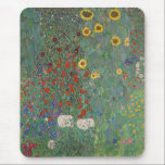 Garten Sonnenblumen von Gustav Klimt Malerei Mousepad<br><div class="desc">Kaiserlicher österreichischer Maler Gustav Klimts Meisterwerk: Garten mit Sonnenblumen</div>