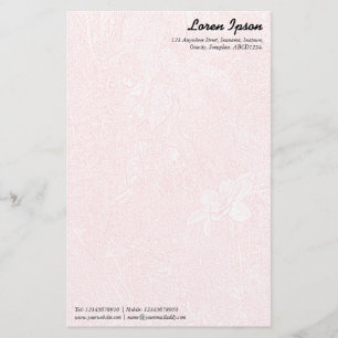 Garten - Subtile Pink Briefpapier
