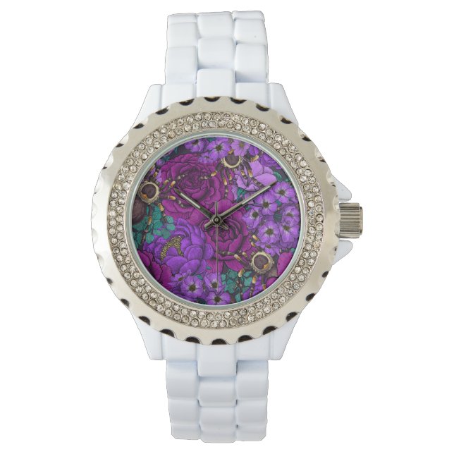 Garten Tarantula 3 Armbanduhr (Vorderseite)