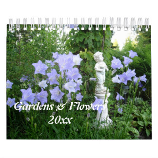 Gärten und Blume Kalender