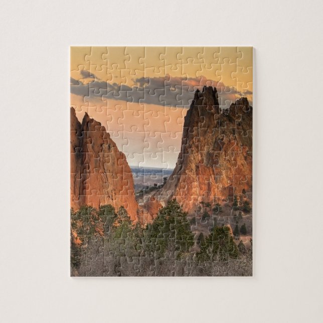 Garten unter sanftem Licht (Vertikal)