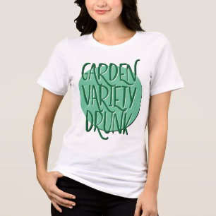 Garten-Variety-Betrunkener Lustiger AA-Erholungs Tri-Blend Shirt