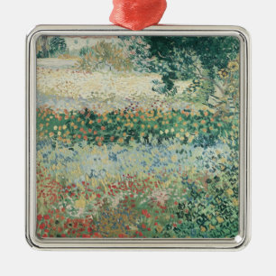 Garten Vincent van Goghs   in der Blüte, Arles, Ornament Aus Metall