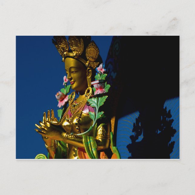 GARTEN VON 1000 BUDDHAS POSTKARTE (Vorderseite)