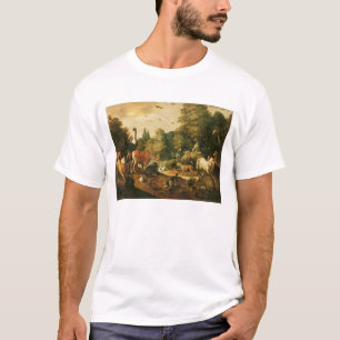 Garten von Eden (Öl auf Leinwand) T-Shirt