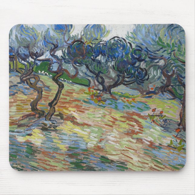 Garten von Gethsemane, Monte Olives von van Gogh Mousepad (Vorne)