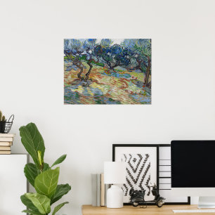 Garten von Gethsemane, Ölberg von van Gogh Poster
