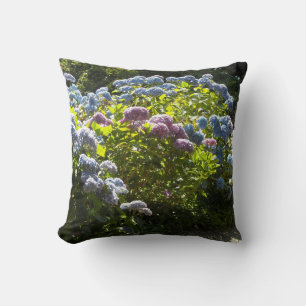 Garten von Hydrangeas Kissen