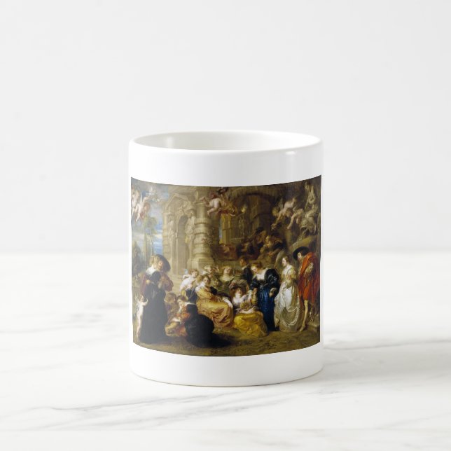 Garten von Meisterwerk LiebePeter Paul Rubens Kaffeetasse (Mittel)