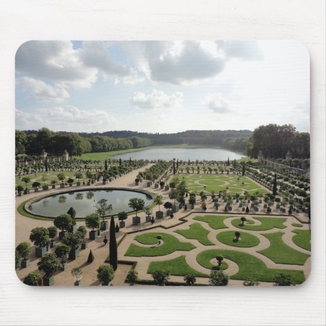Gärten von Versailles, Frankreich Mousepad (Vorne)