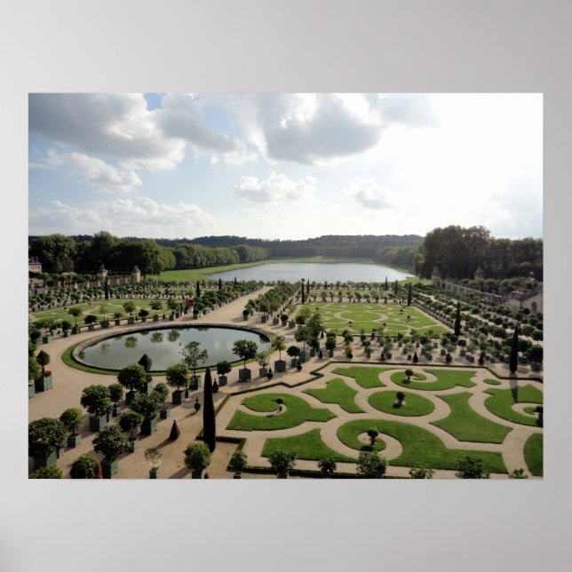 Garten von Versailles Poster (Vorne)