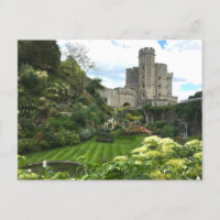 Gärten von Windsor Castle in England Foto