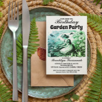 Garten Whisper Garden Party Einladung