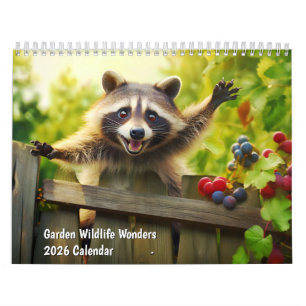 Garten-Wildlife-Wunder 2026 Kalender