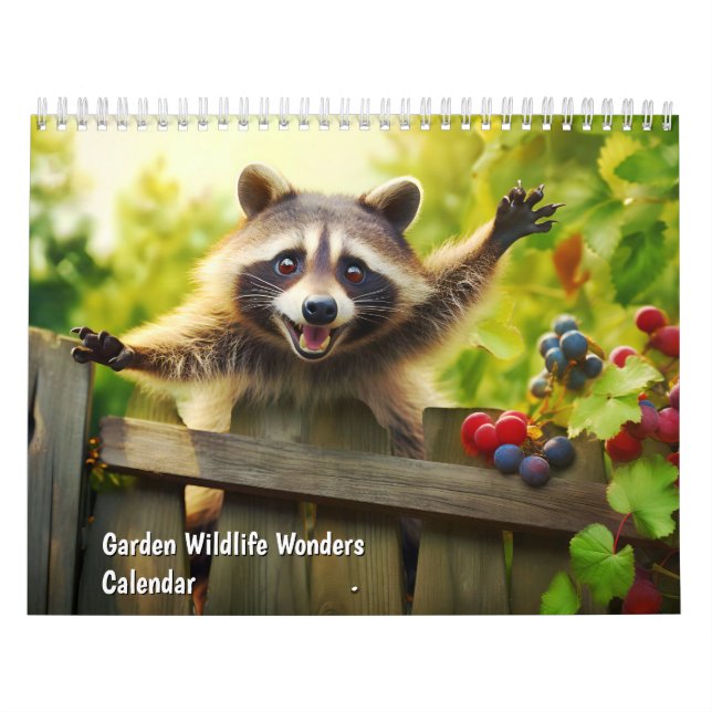 Garten-Wildlife-Wunder - Kalender (Titelbild)