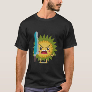 Garten Yard Gangster Sonnenblume Monster Gärtnerei T-Shirt
