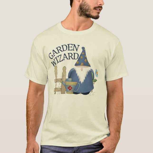 Garten-Zauberer T-Shirt (Vorderseite)