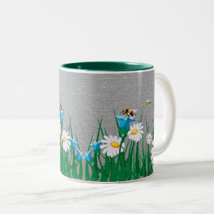 Garten Zweifarbige Tasse